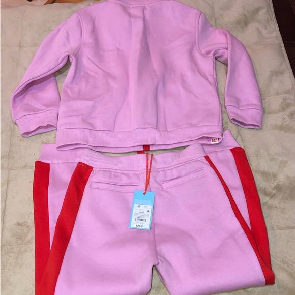Lego Toddler Track & Joggers Set. NWT. Size 4T. Pink and Red. - Picture 2 of 7